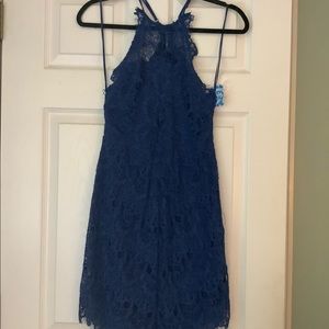 Free people blue dress NWT